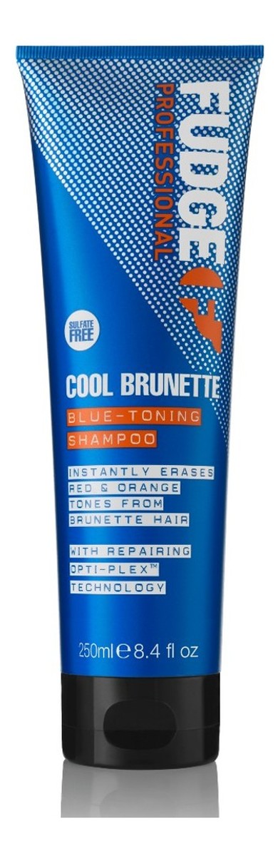 Cool brunette blue-toning shampoo tonujący szampon do włosów brązowych