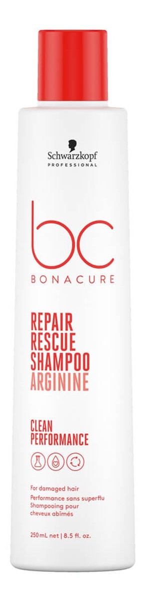 Bc bonacure repair rescue shampoo szampon pielęgnacyjny do włosów zniszczonych