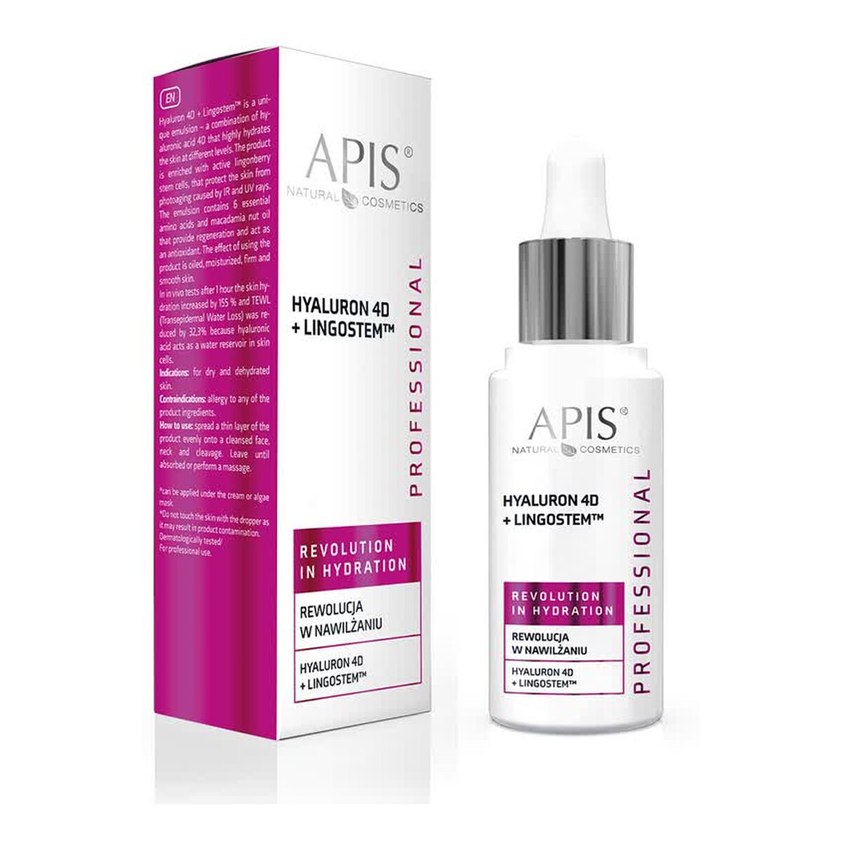 Apis Hyaluron 4d + lingostem™ serum do twarzy 30ml