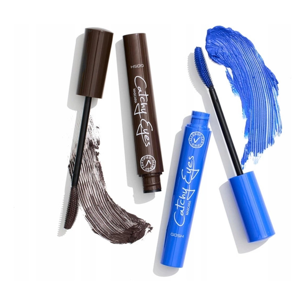 Gosh Catchy Eyes Mascara Wegański tusz do rzęs kolorowy 8ml