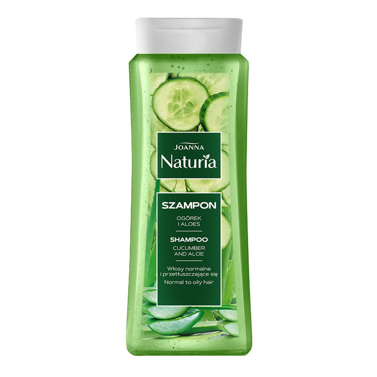 Joanna Naturia szampon do włosów normalnych i przetłuszczających się ogórek i aloes 500ml