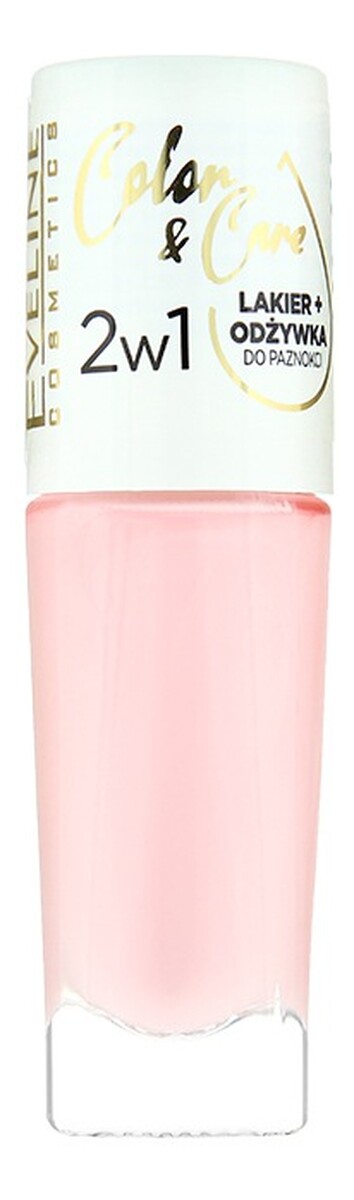 Lakier i odżywka do paznokci 2w1