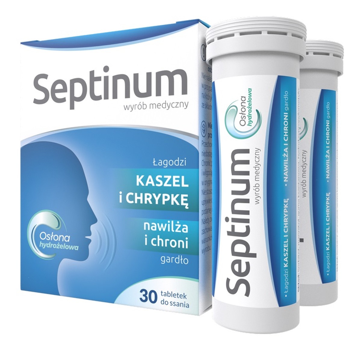 Tabletki do ssania na ból gardła i chrypkę 30szt