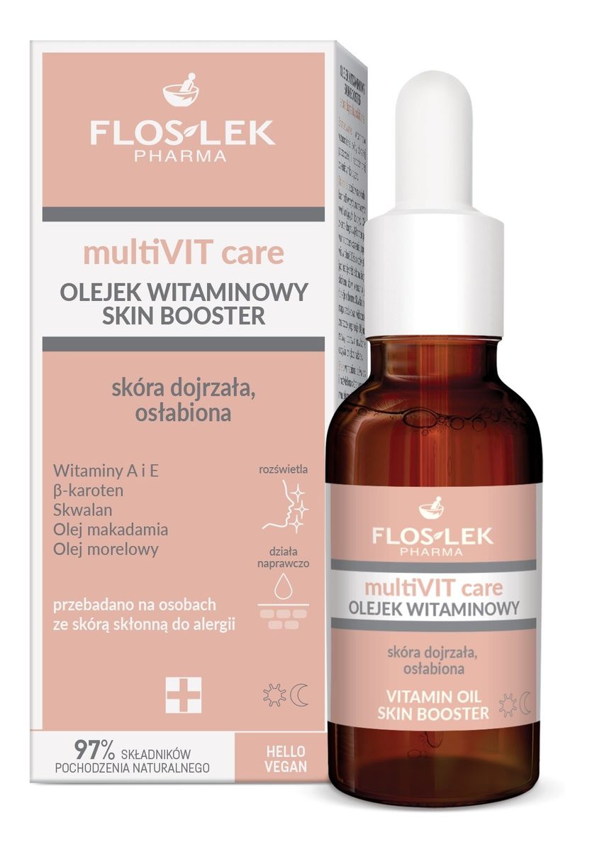 Olejek witaminowy skin booster-skóra dojrzała,osłabiona