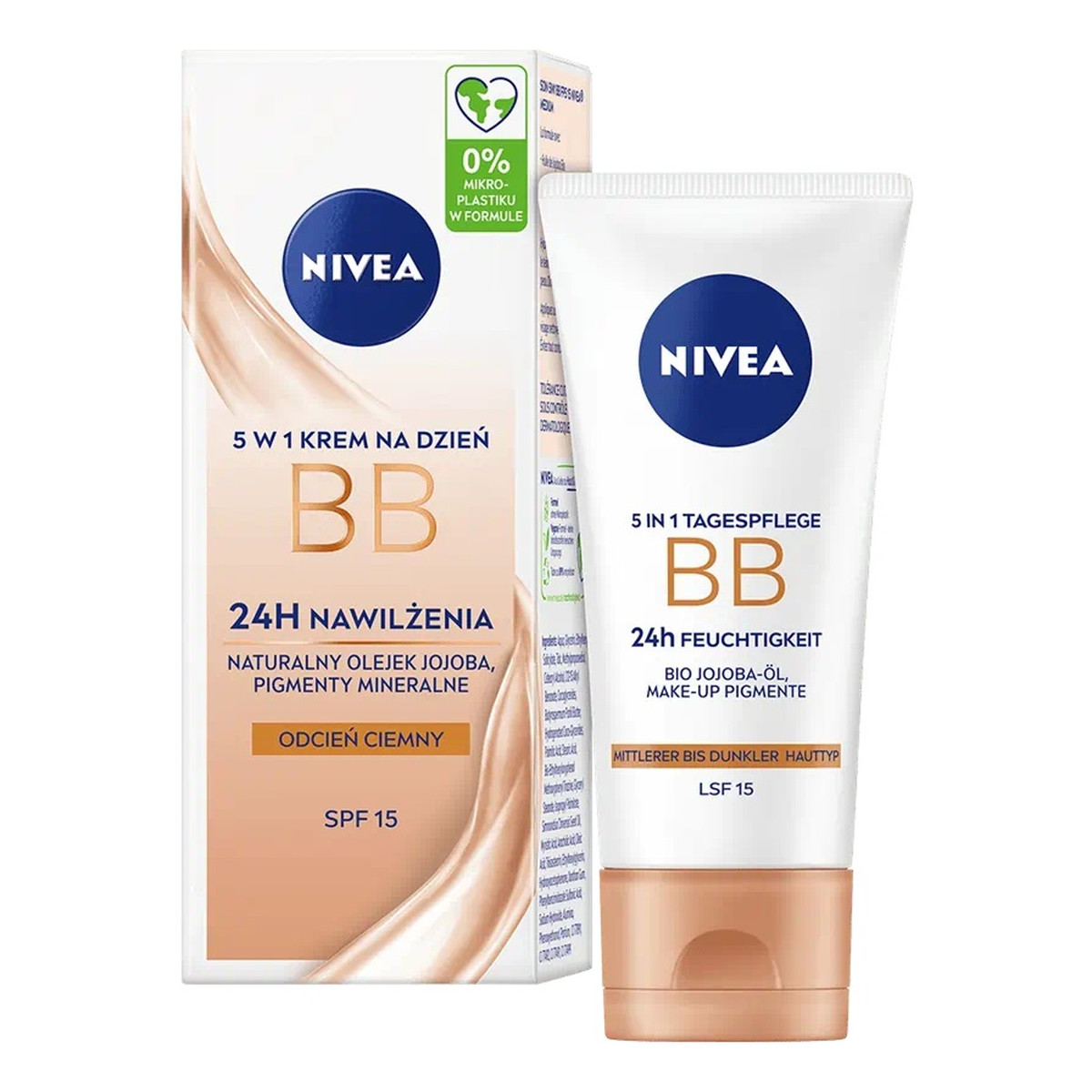 Nivea 5w1 Krem bb na dzień ciemny 50ml