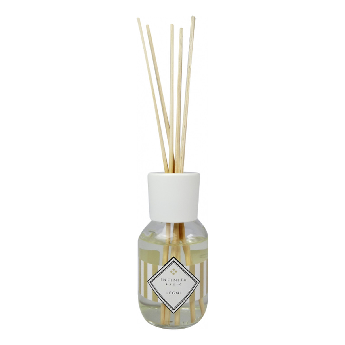 Infinita Basic Legni perfumy do wnętrz w postaci pachnących patyczków Akord Leśno - Drzewny 100ml