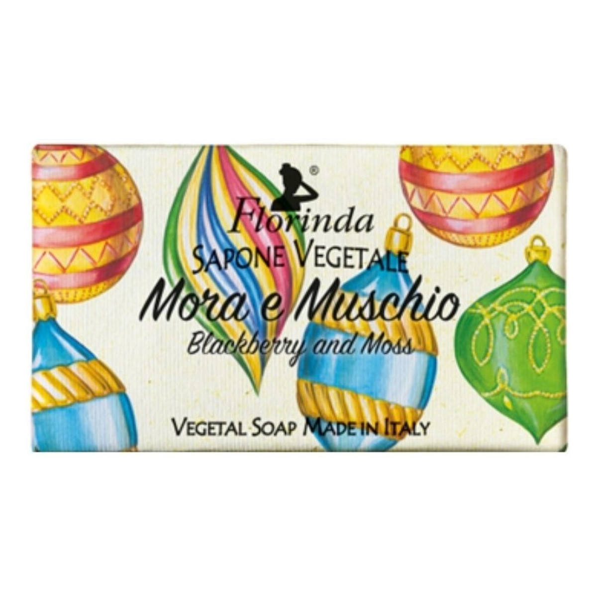Florinda Xmas Mydło w kostce jeżyna i piżmo 100g