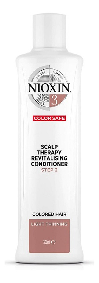 System 3 scalp therapy revitalising conditioner odżywka do włosów farbowanych lekko przerzedzonych