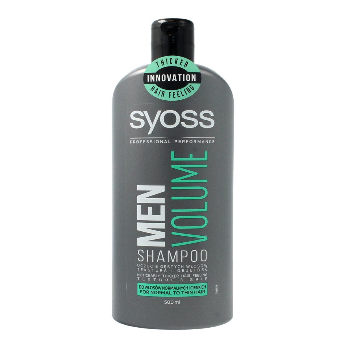 Syoss Men Volume szampon nadający objętość do włosów normalnych i cienkich 500ml