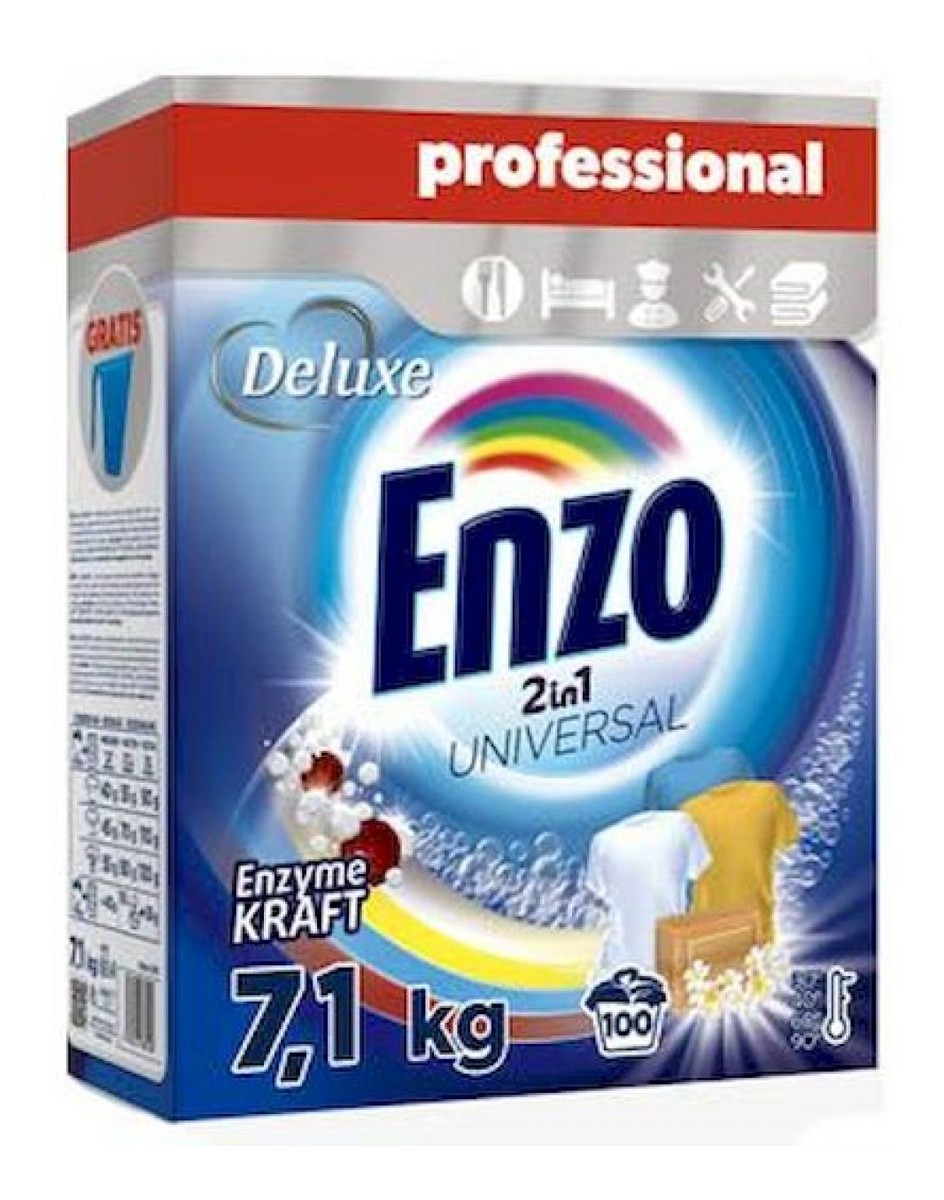 2w1 Uniwersalny proszek do prania 100 prań