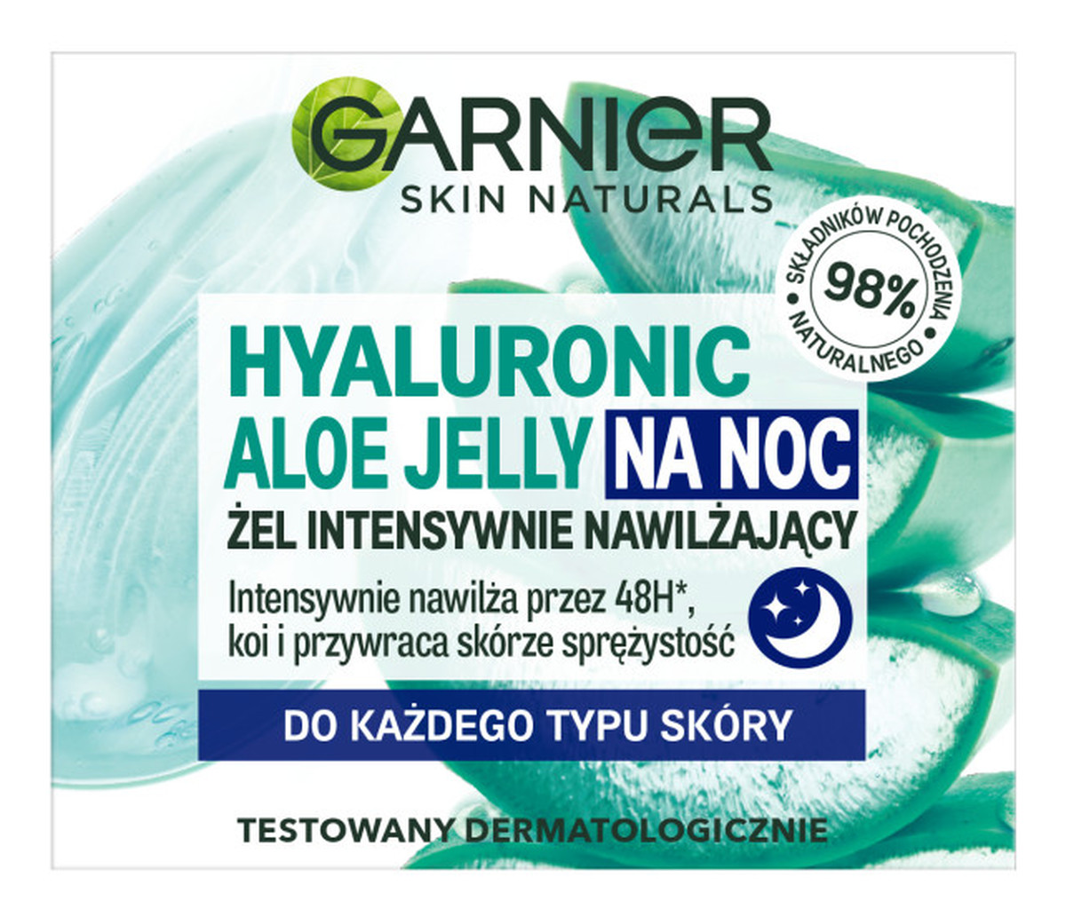 Aloe Jelly żel intensywnie nawilżający do każdego typu cery na noc
