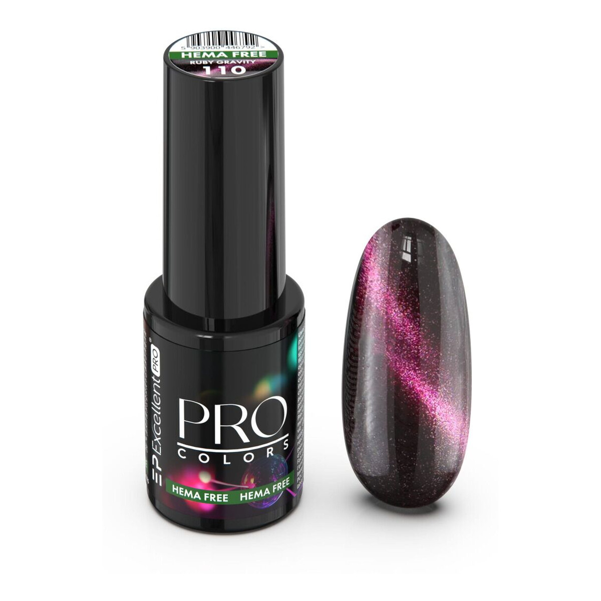Excellent PRO Pro Colors Hema Free lakier hybrydowy 7g