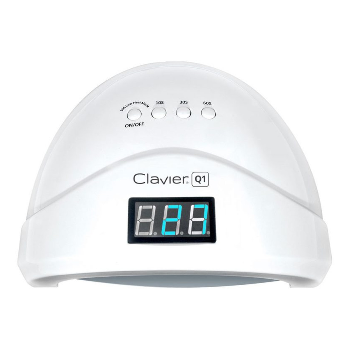 Clavier Lampa Do Paznokci Hybryd Manicure Żeli Clavier Q1 z lustrzanym dnem 48W