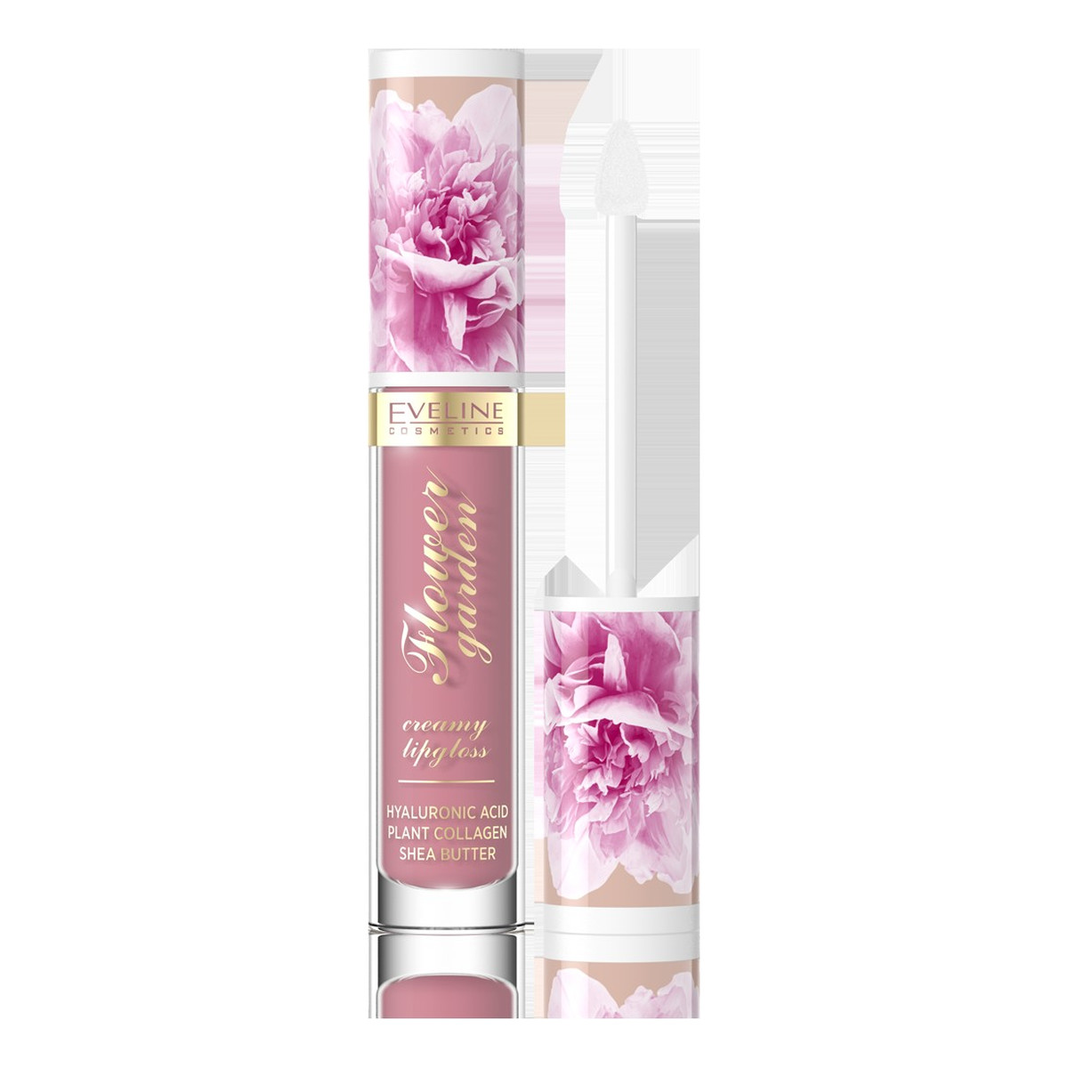 Eveline Flower Garden Kremowy błyszczyk do ust 4.5ml