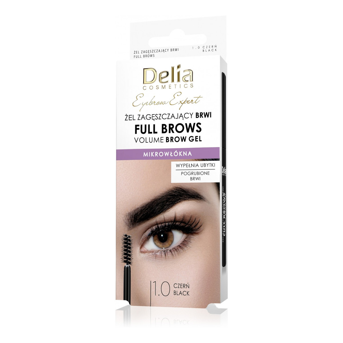 Delia Eyebrow Expert Żel Zagęszczający Brwi Full Brows 7ml