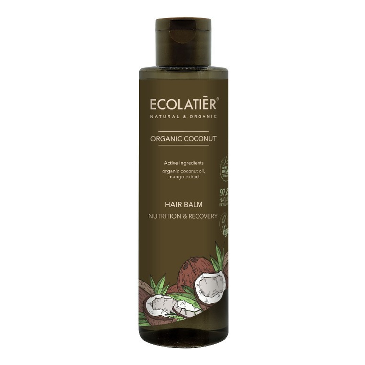 Ecolatier Coconut Balsam do włosów Odżywianie i Odnowa 250ml