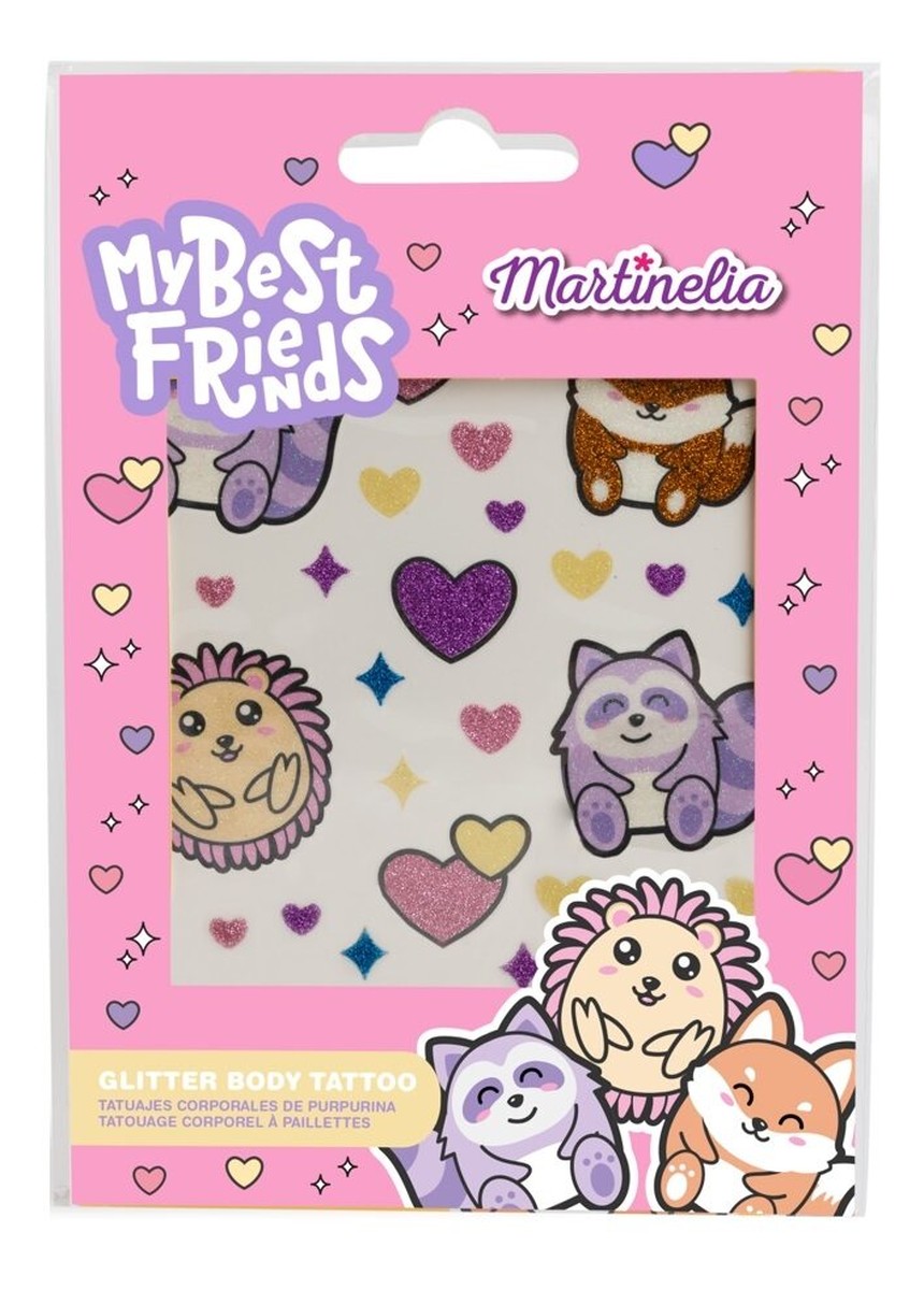 Zestaw Tatuaży My Best Friends 12 sztuk
