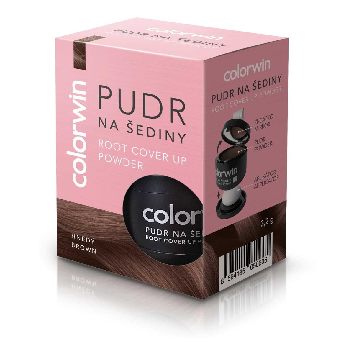 Colorwin RETOUCH Puder do retuszowania siwizny 3.2g