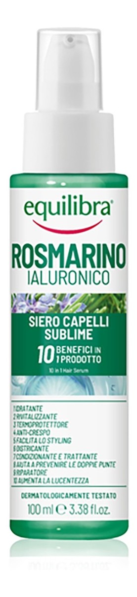 Ialuronico Serum do włosów 10w1 z rozmarynem i kwasem hialuronowym