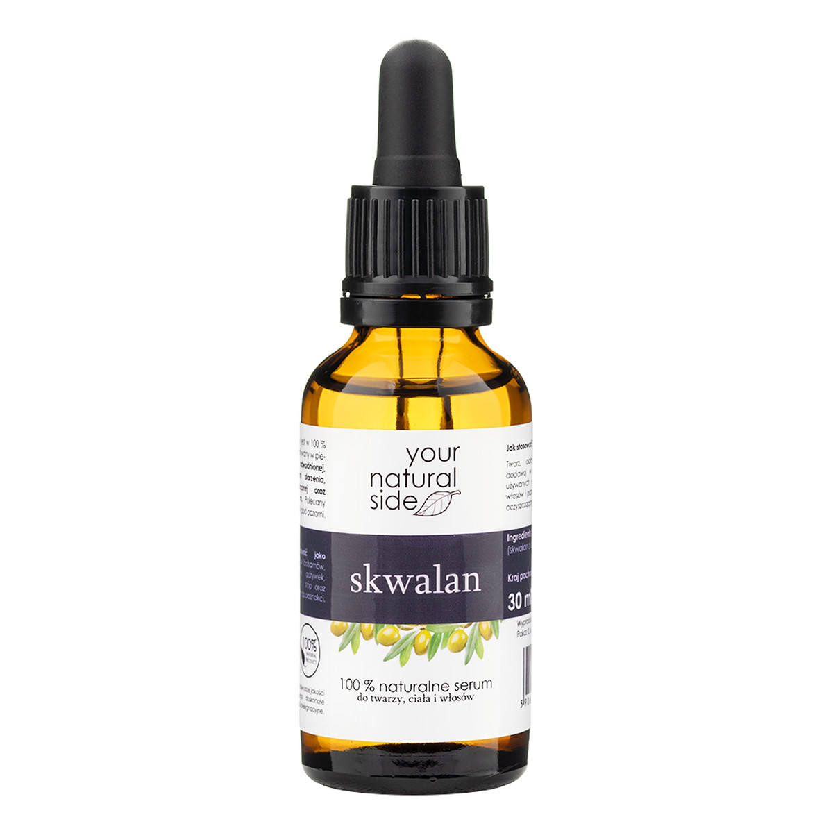 Your Natural Side Naturalne 100% Serum Ze Skwalanu 30ml