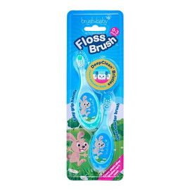 Flossbrush szczoteczka do zębów dla dzieci 0-3 lat 2szt