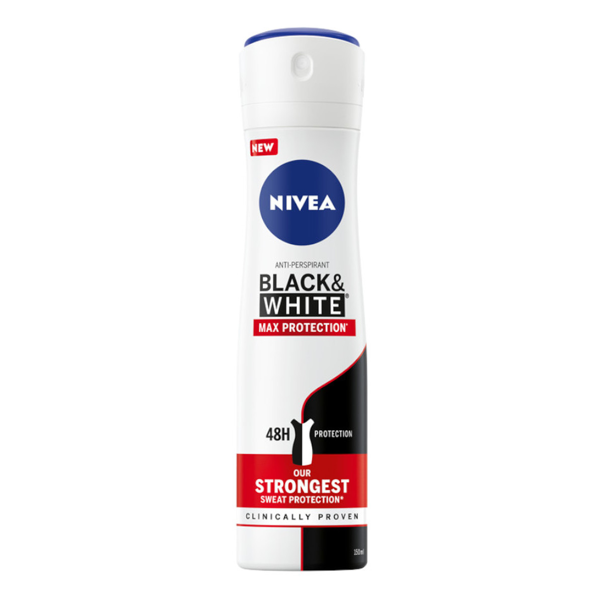 Nivea Black&White Mac Protection 48H antyperspirant w sprayu 150ml