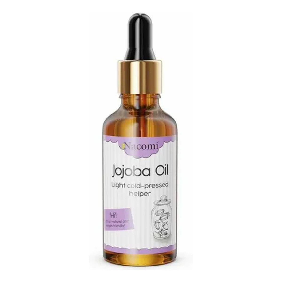 Nacomi Jojoba Oil OLEJ JOJOBA ECO zimnotłoczony 50ml