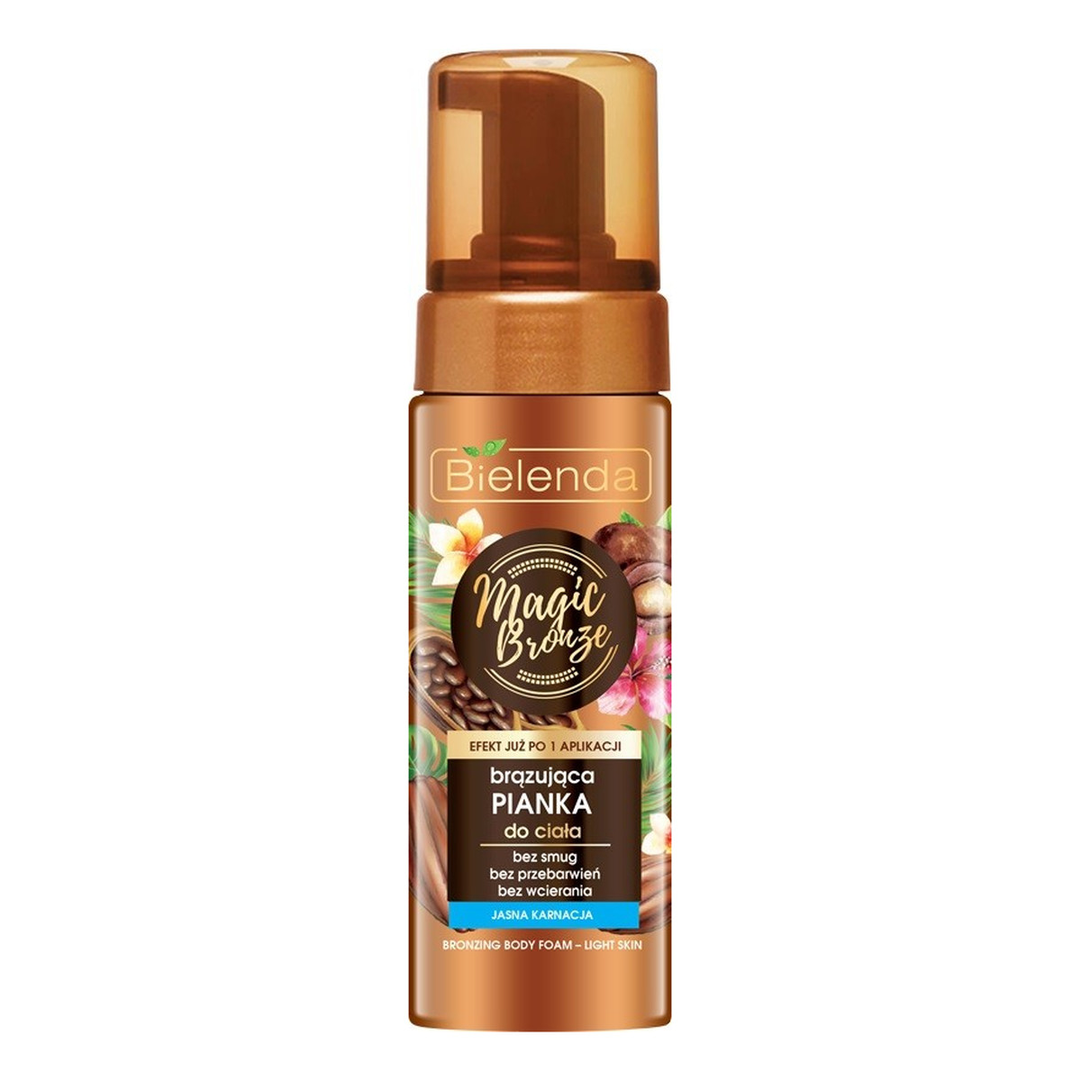 Bielenda Magic Bronze Brązująca Pianka do ciała - jasna karnacja 150ml