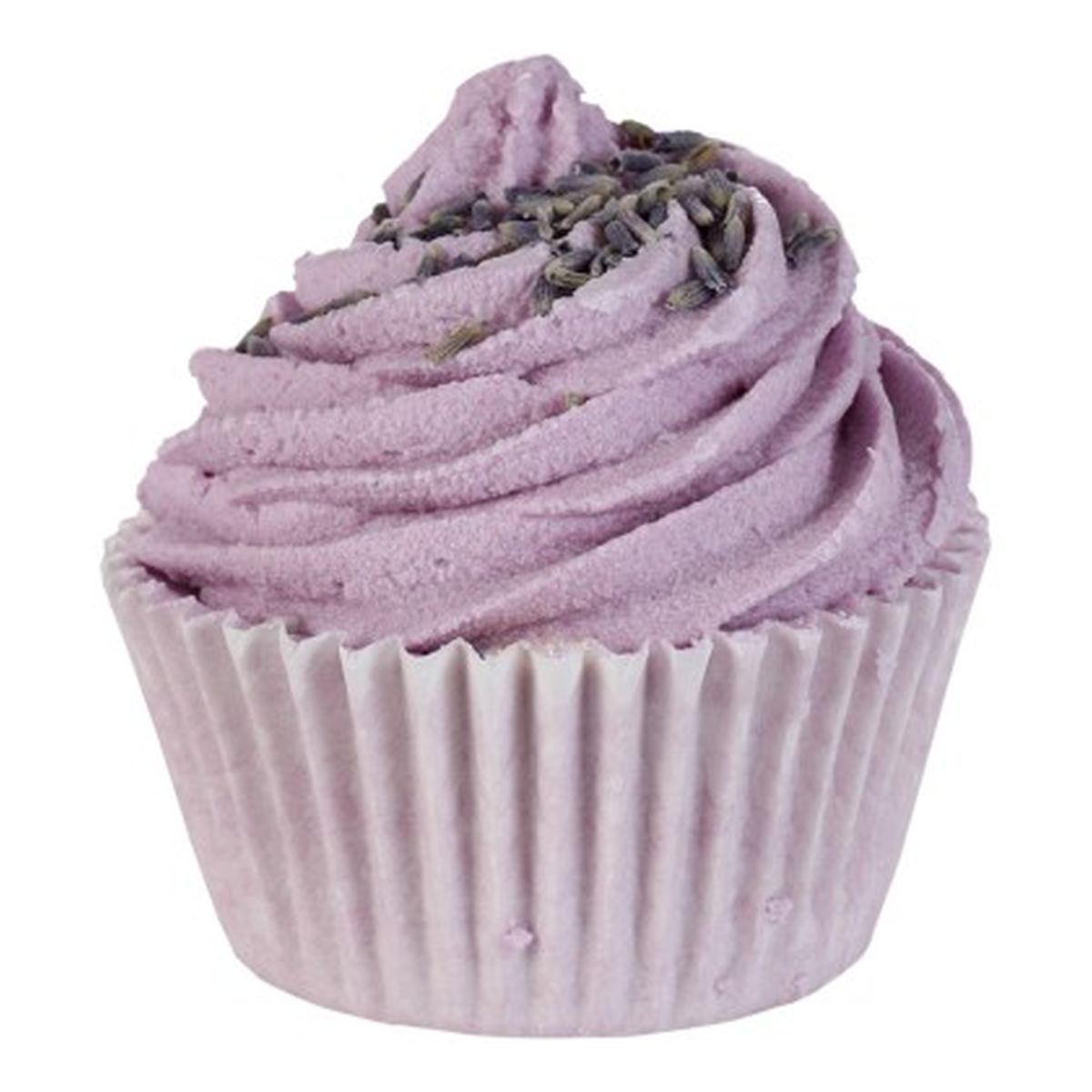 Bomb Cosmetics Brulee Lazy Lavender muffinka do kąpieli 160g