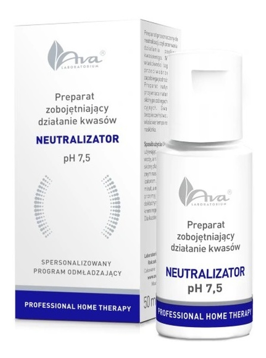 Professional home therapy neutralizator preparat zobojętniający działanie kwasów