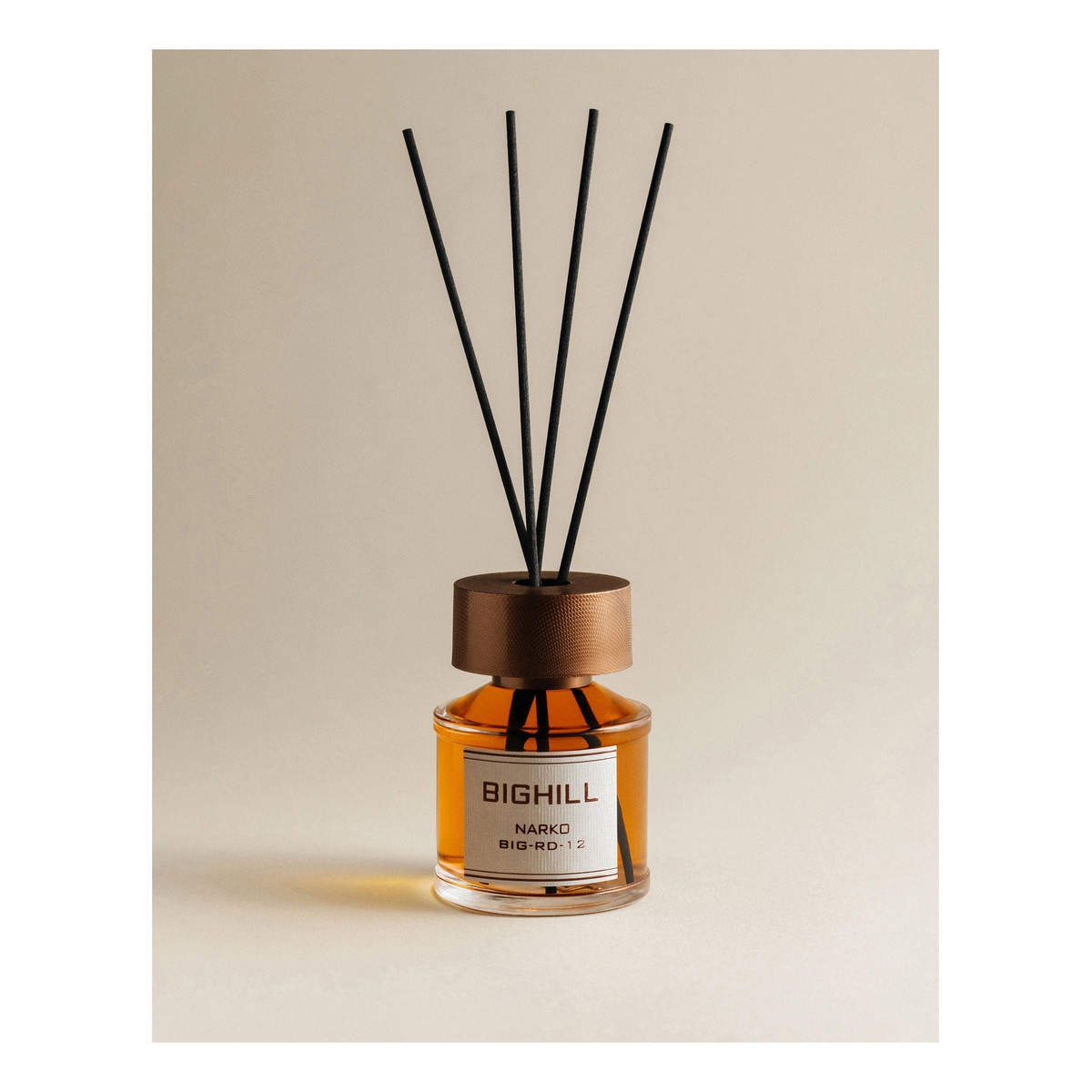 Bighill Ekskluzywny dyfuzor zapachowy z patyczkami - Narko 120ml