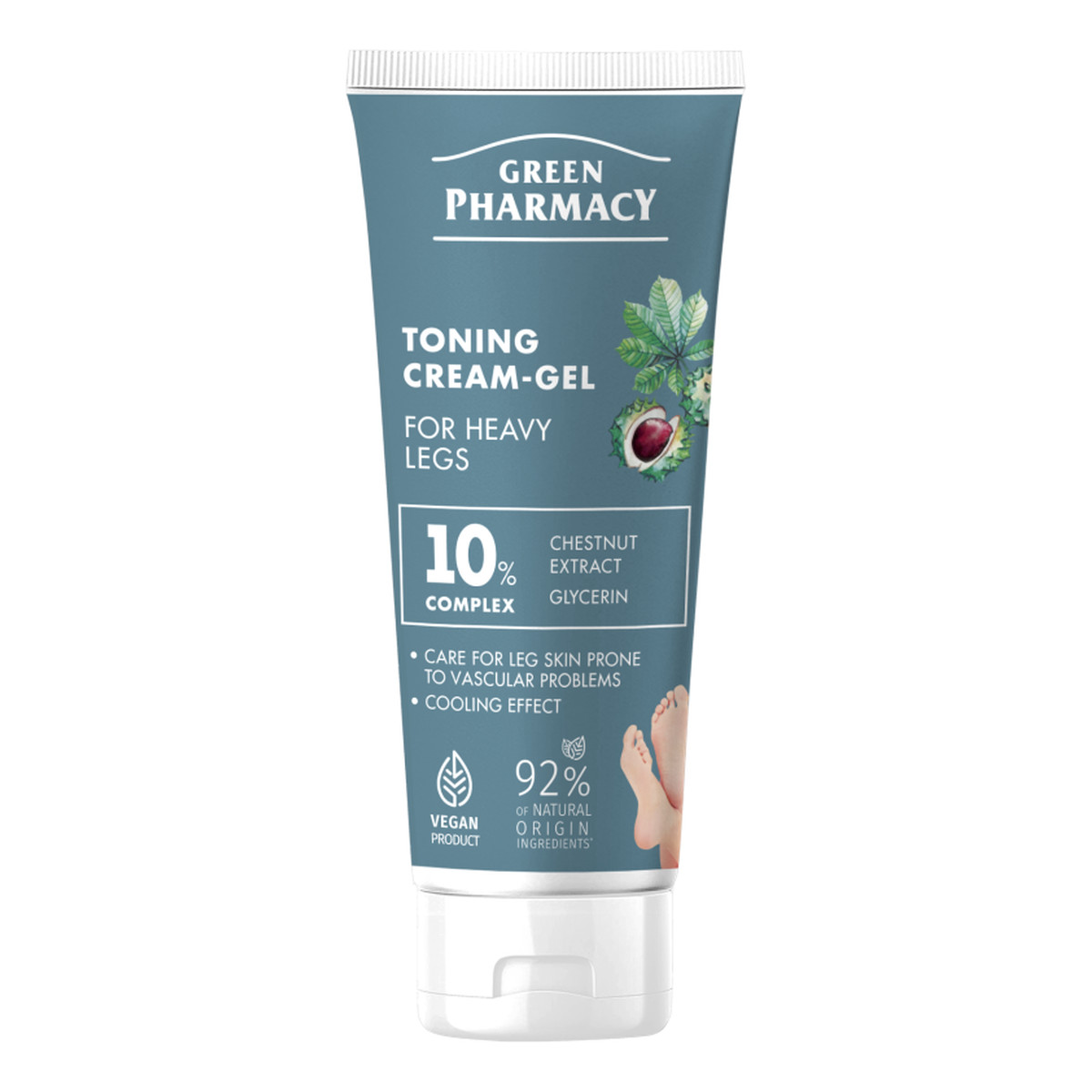 Green Pharmacy Krem żel do zmęczonych nóg 75ml