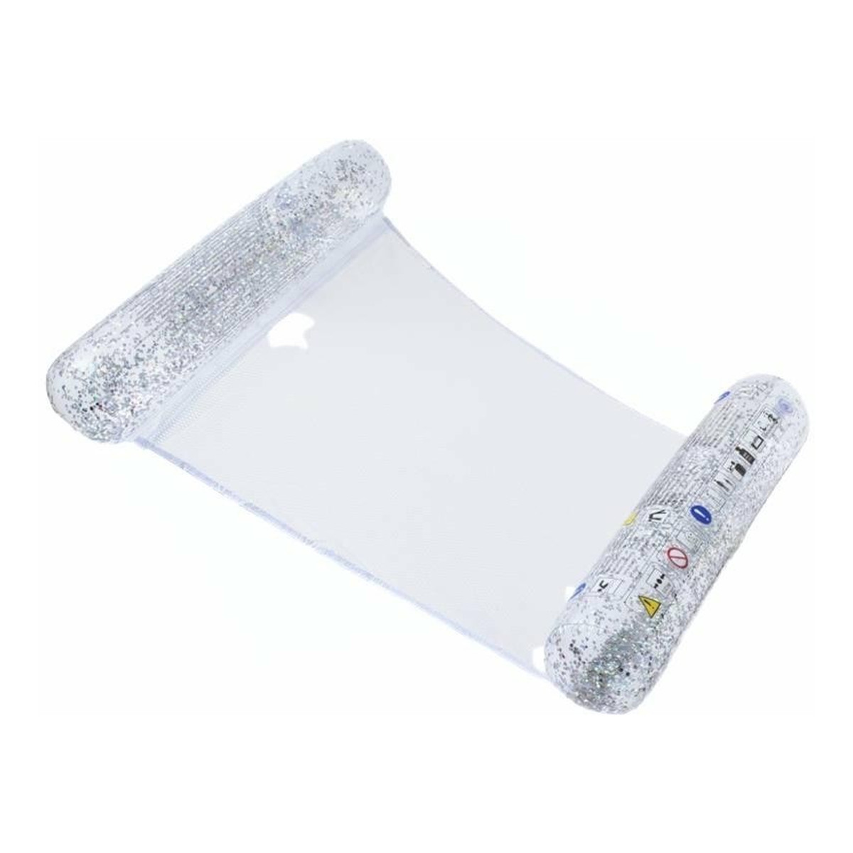 Sunnylife Bolster dmuchany hamak do pływania glitter