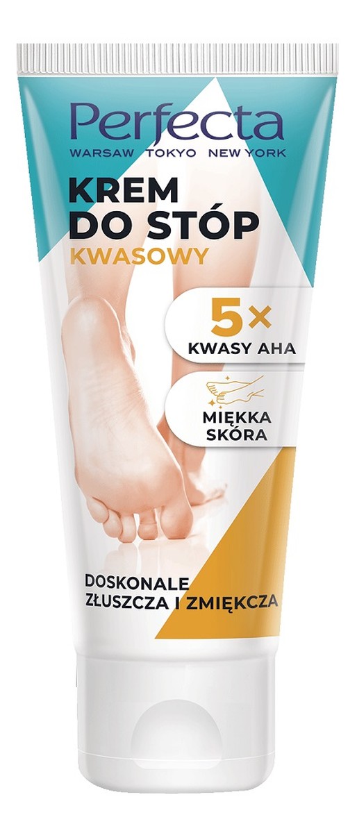 Krem do stóp z kwasami aha