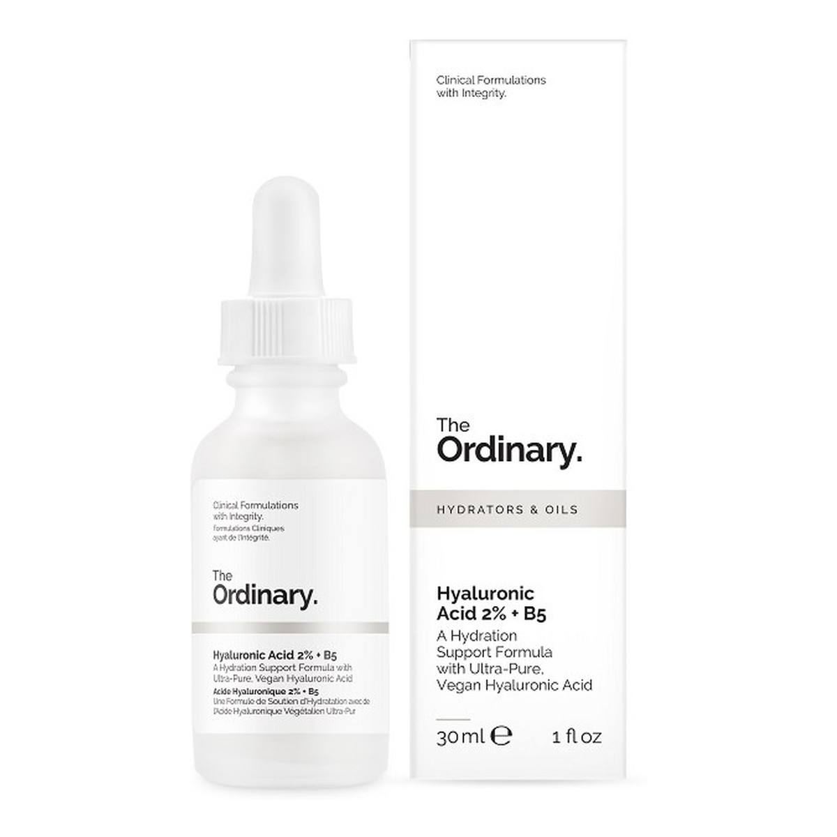 The Ordinary Hyaluronic Acid 2% + B5, Serum nawilżające do twarzy z kwasem hialuronowym 2% i wit. B5 30ml