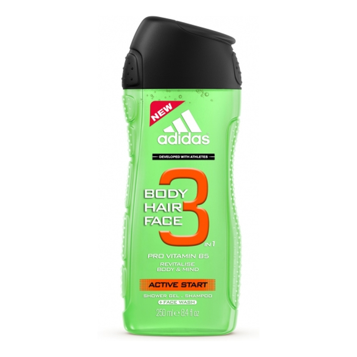 Adidas Active Start Hair & Body 3 Żel Pod Prysznic 250ml