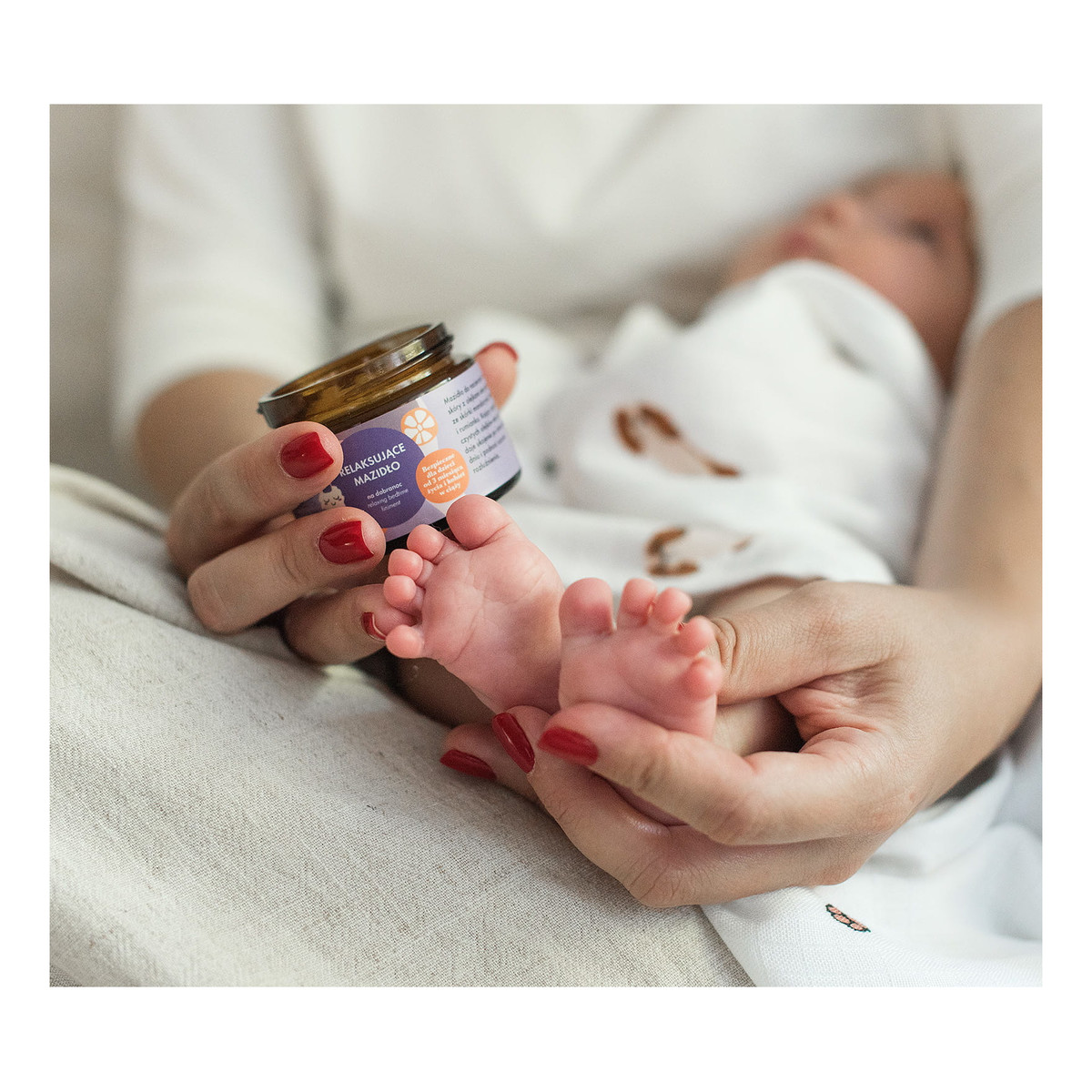 Lullalove Relaksujące mazidło na dobranoc 50ml