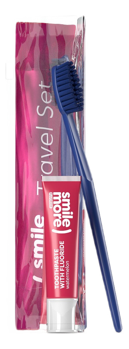 Zestaw pasta do zębów 30ml + szczoteczka do zębów red