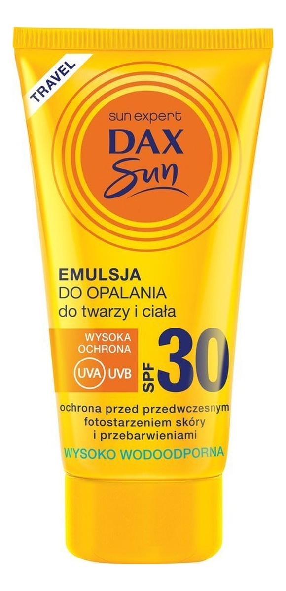 EMULSJA DO OPALANIA D TWARZY I CIAŁA SPF 30 TRAVEL