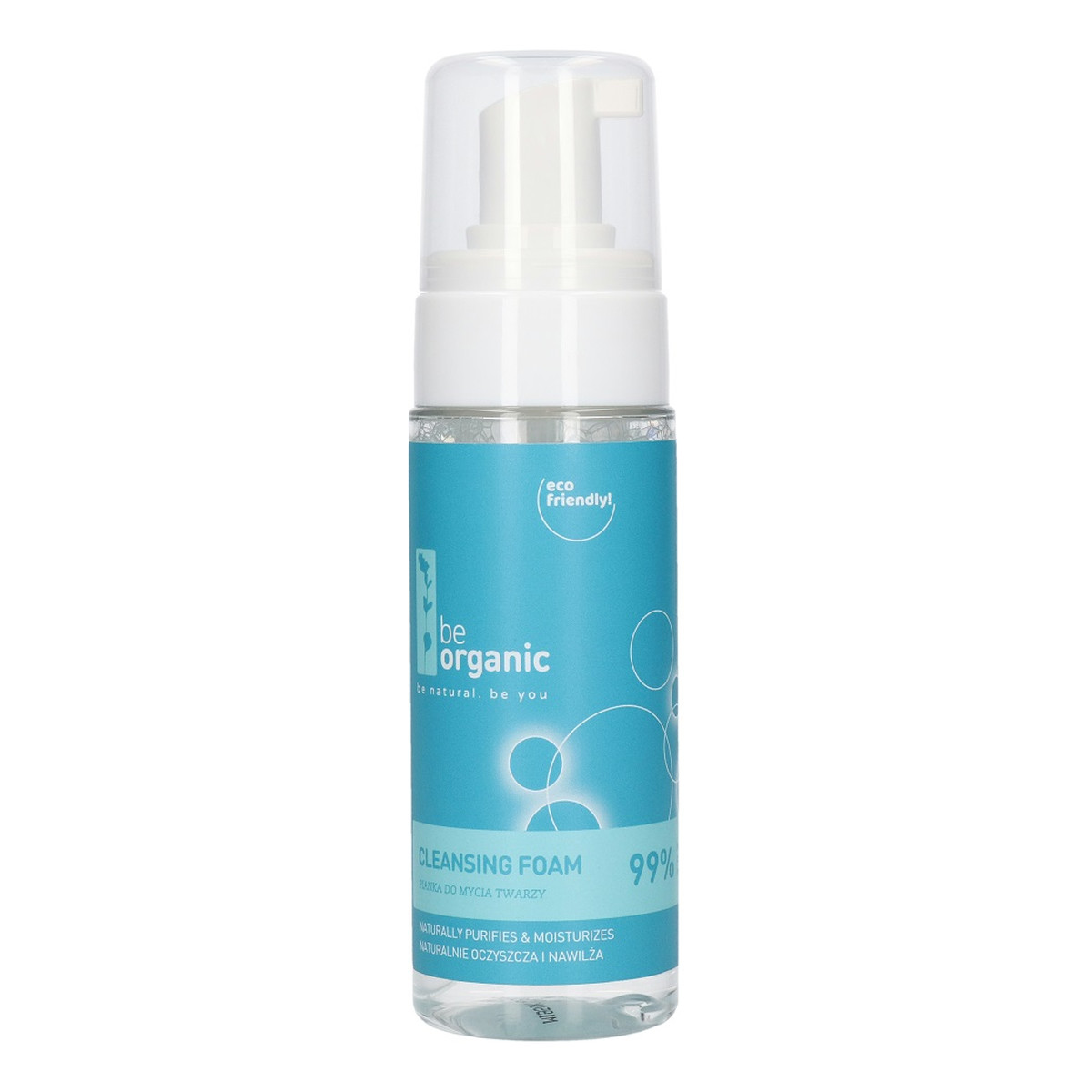 Be Organic Cleansing foam delikatna pianka do mycia twarzy 150ml