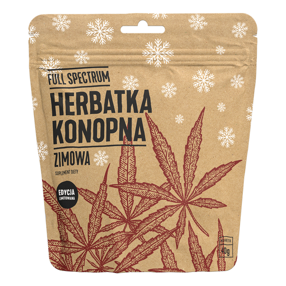 Full Spectrum Herbatka konopna zimowa suplement diety 40g