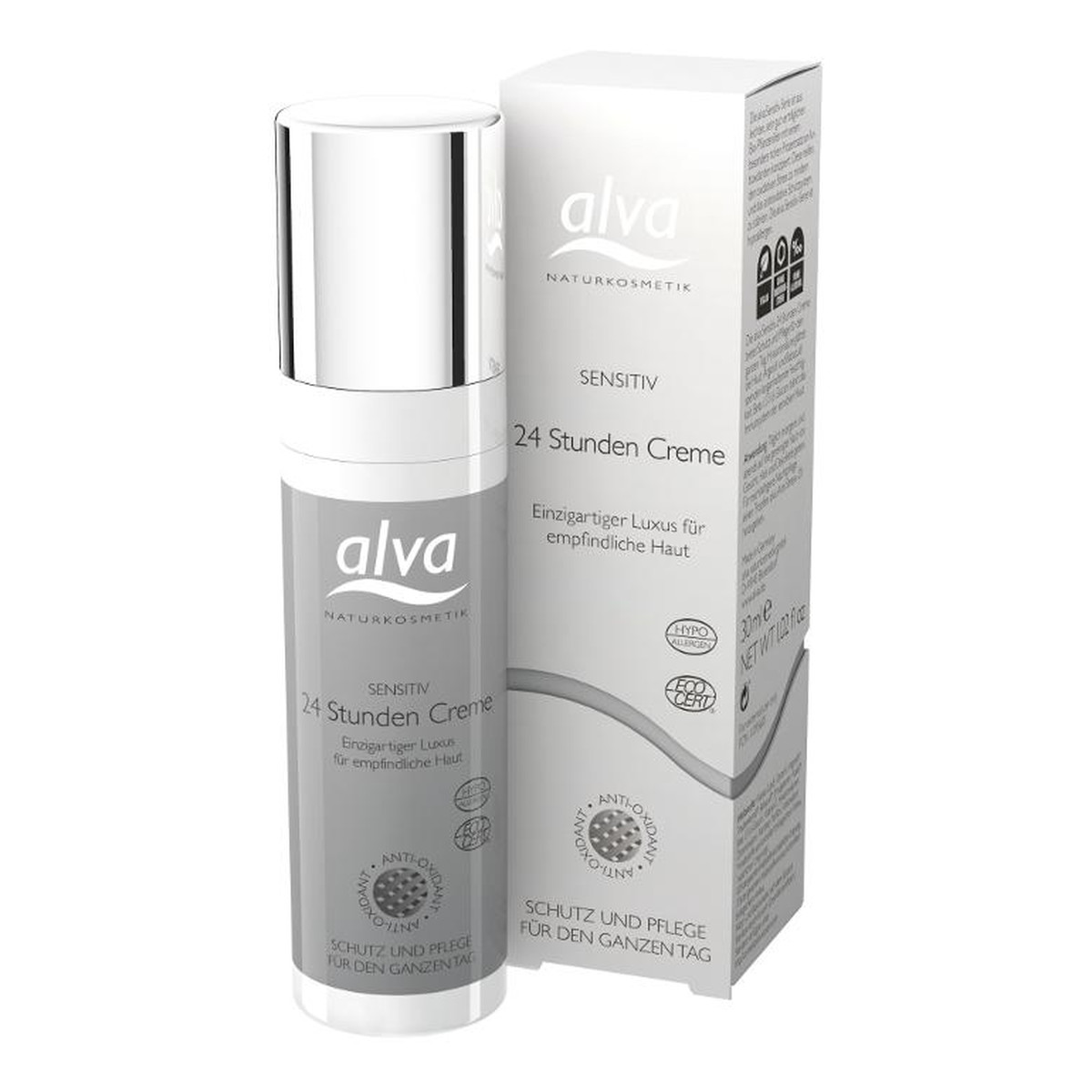ALVA Sensitive 24-godzinny krem pielęgnujący do twarzy 30ml