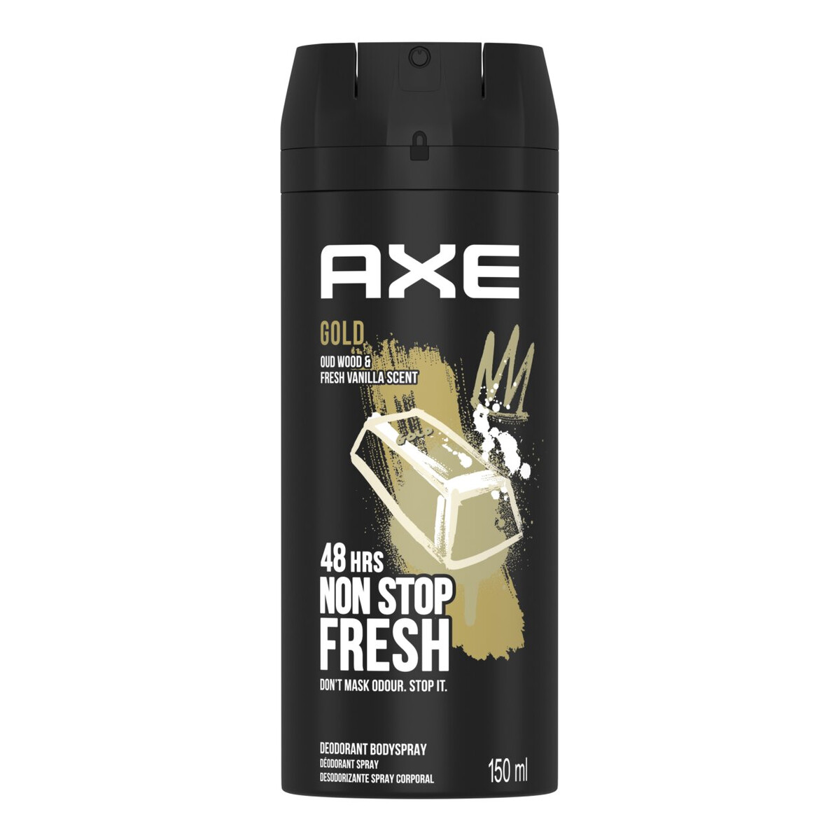 Axe Gold 48H Dezodorant w Sprayu Męski 150ml