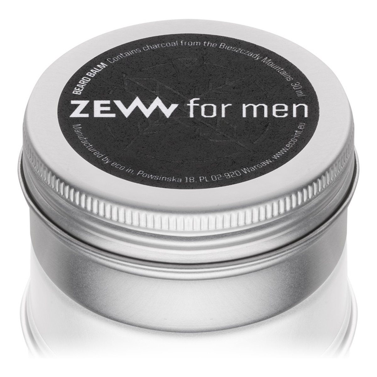 Zew For Men Balsam do brody zawiera węgiel drzewny z Bieszczad 30ml