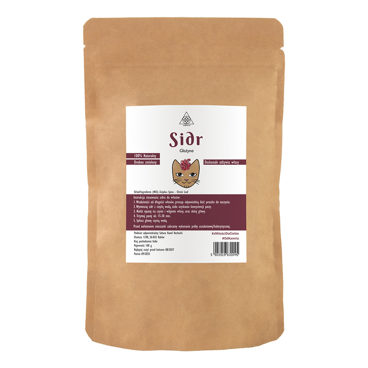 Sahara Henna Sidr Głożyna 100g