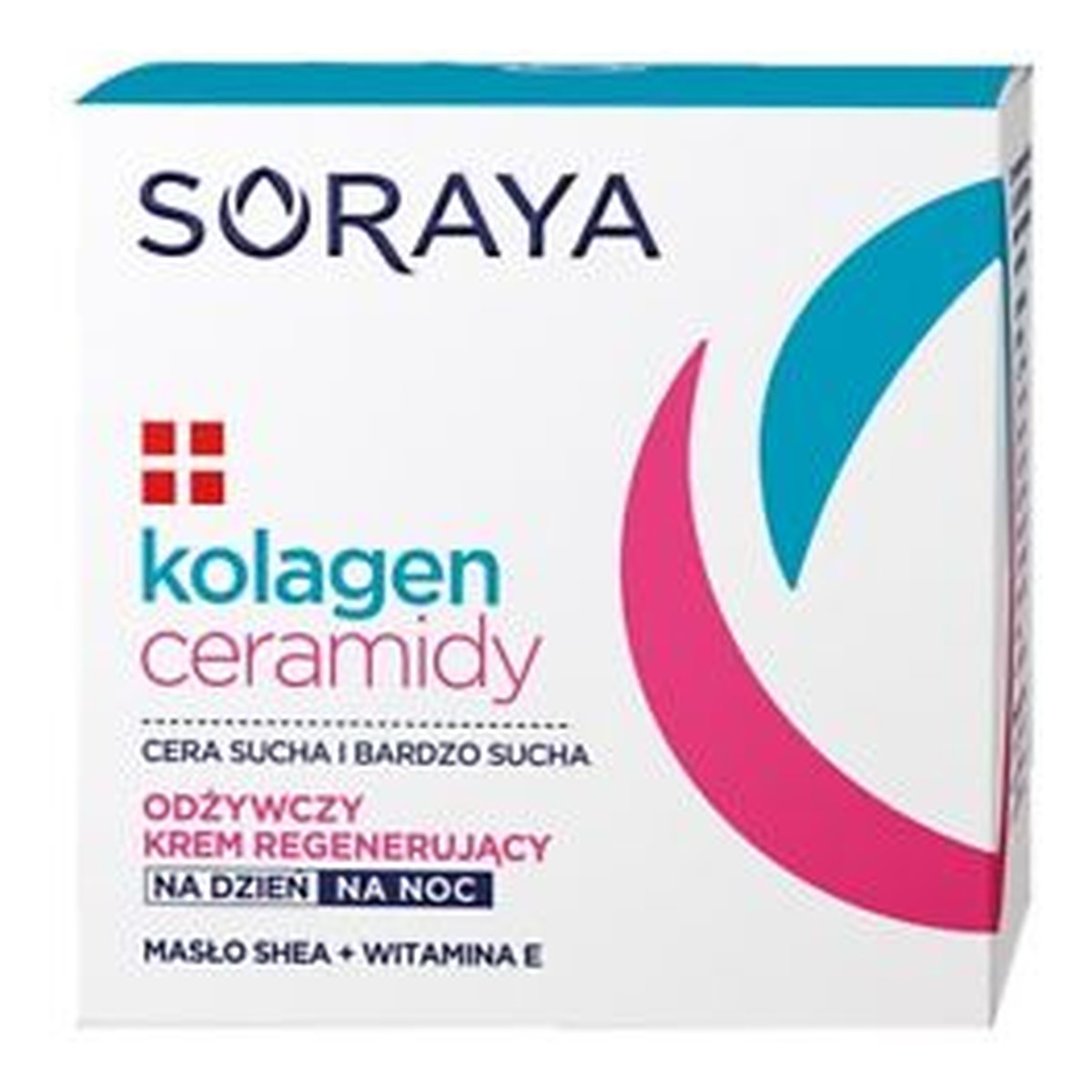 Soraya Kolagen+Ceramidy Odżywczo-Regenerujący Krem Na Dzień i Na Noc 50ml