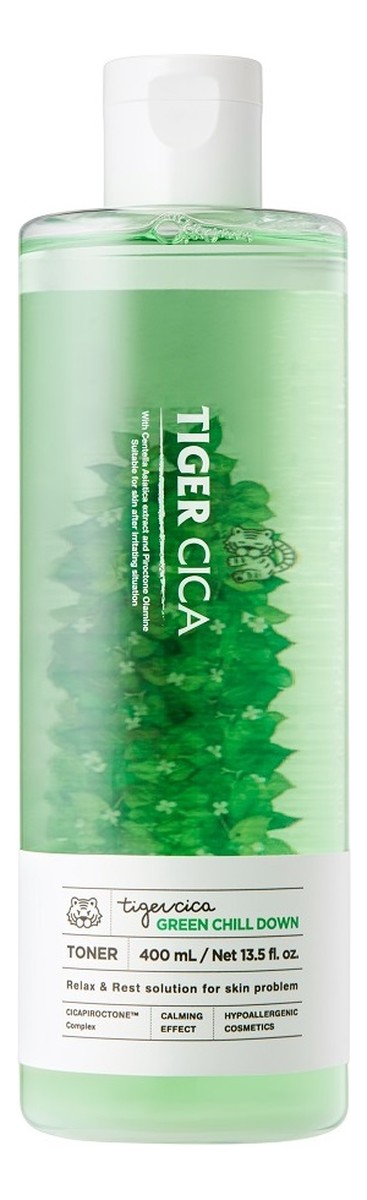 Tiger cica green chill down toner tonik do twarzy