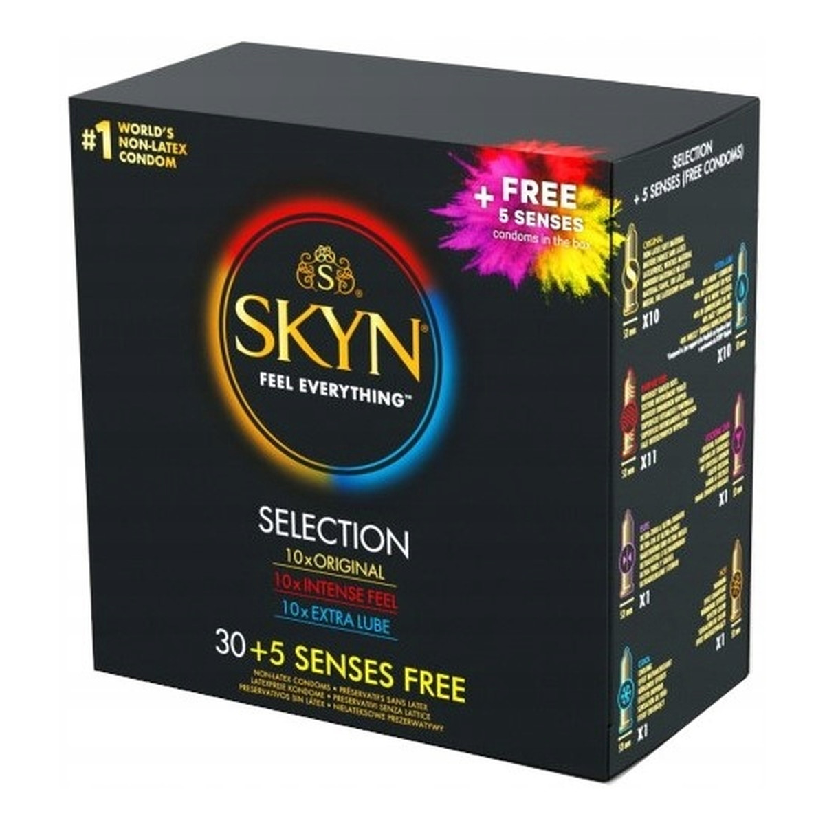 Unimil Skyn selection nielateksowe prezerwatywy 35szt