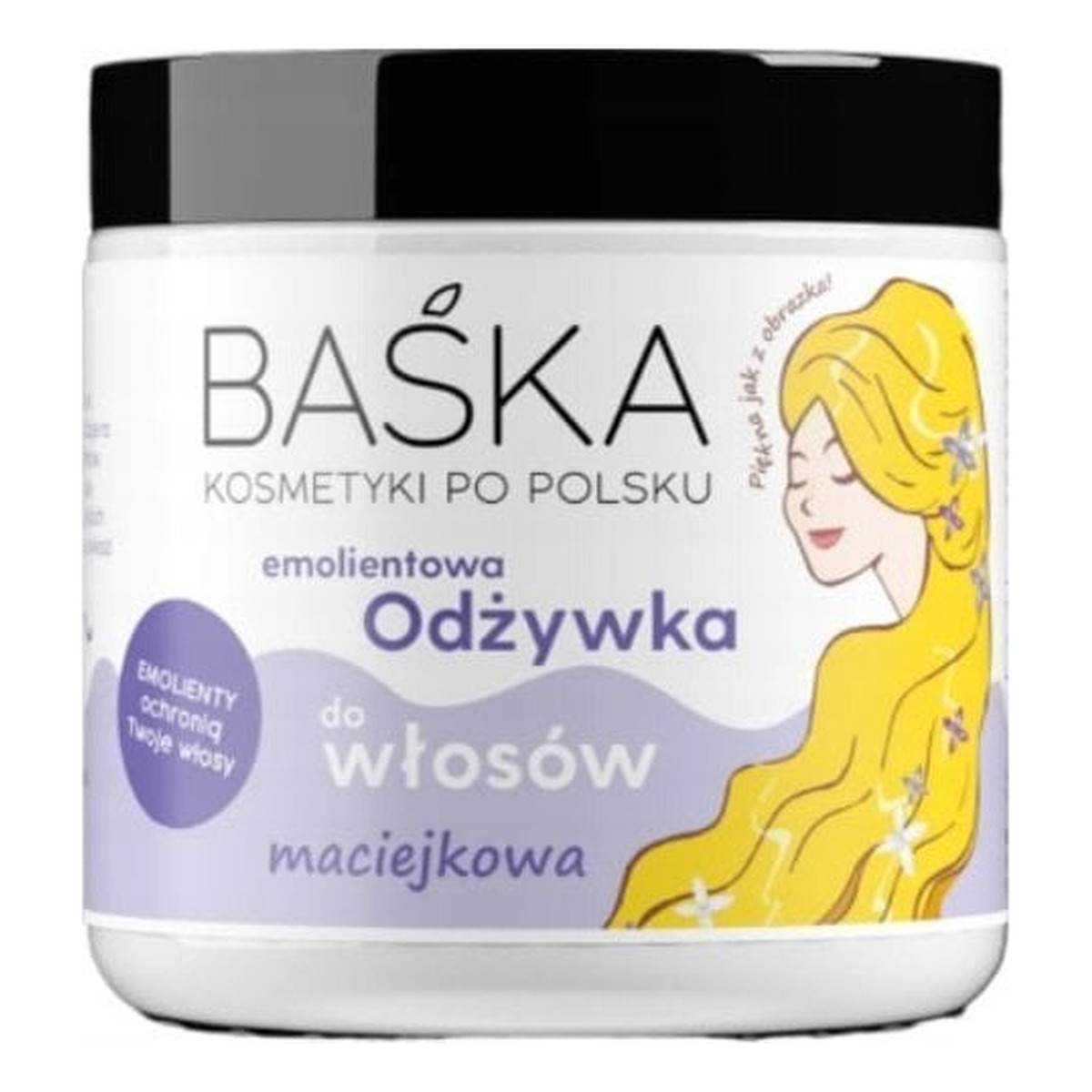 Baśka Emolientowa odżywka do włosów Maciejka 250ml