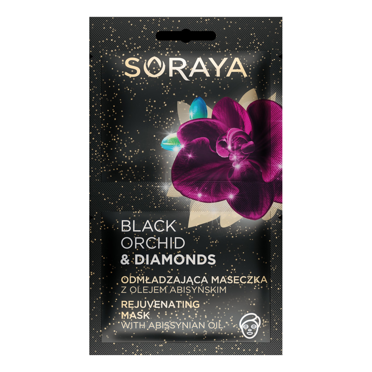 Soraya BLACK ORCHID & DIAM Maseczka saszetka